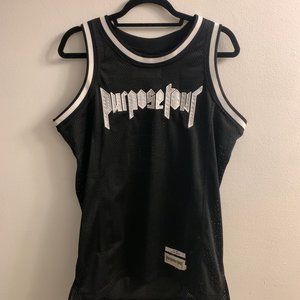 Justin Bieber Purpose Tour Barneys NY Bball Jersey